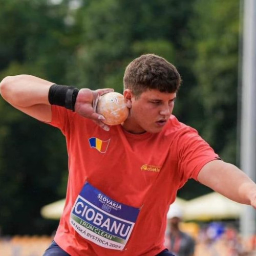 Medalie de aur pentru atletul român Ștefan Ciobanu la Campionatele Europene Under 18