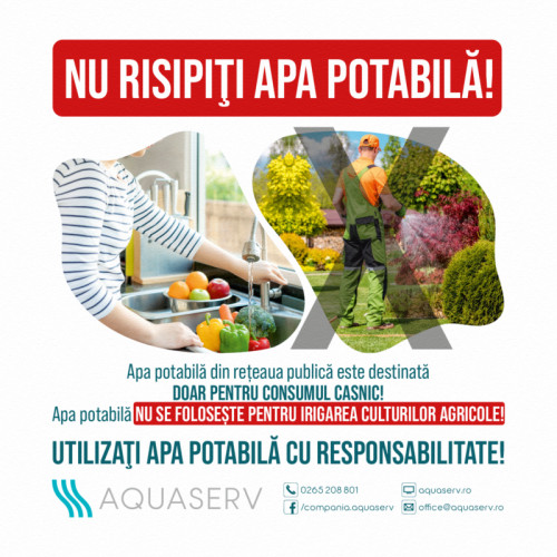 Probleme în furnizarea apei potabile în Transilvania, deși nu există restricții în prezent