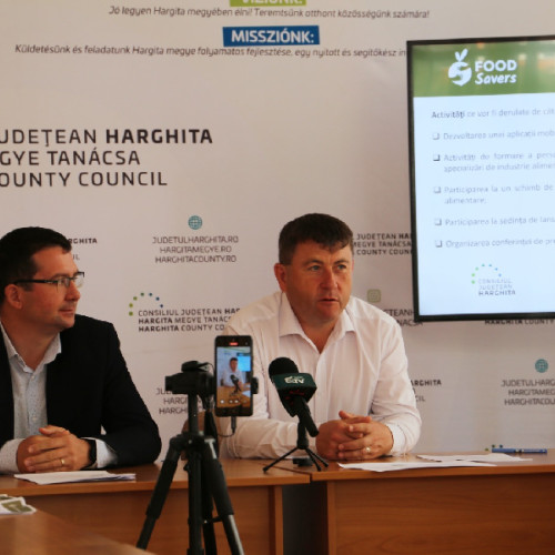 Lansarea proiectului &quot;Prevenirea risipei alimentare în județul Harghita&quot;