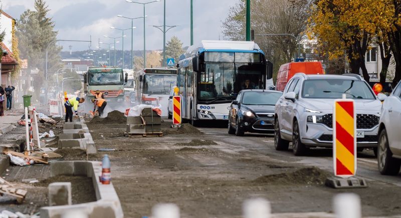 Noi restricții de circulație în Târgu Mureș din cauza lucrărilor de reabilitare