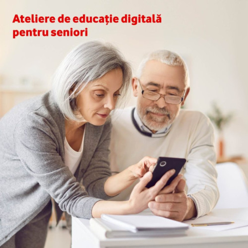 Peste 500 de seniori din România au participat la ateliere digitale