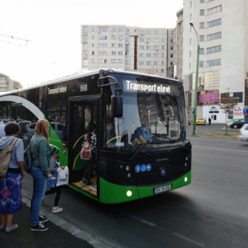 Transport gratuit pentru elevii din Brașov și Săcele