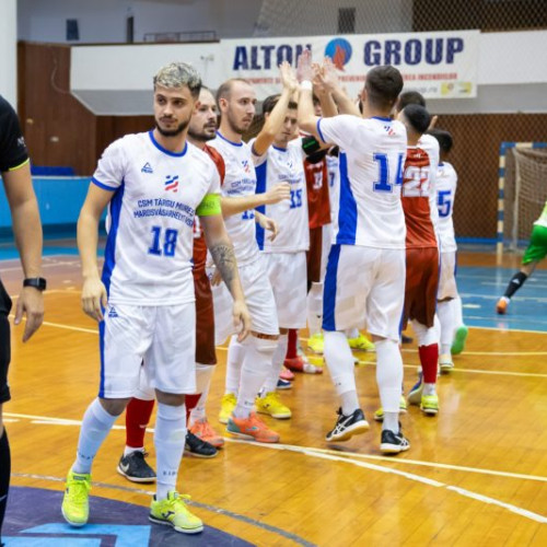 CSM Târgu Mureș obține prima victorie din sezon în Liga I de futsal