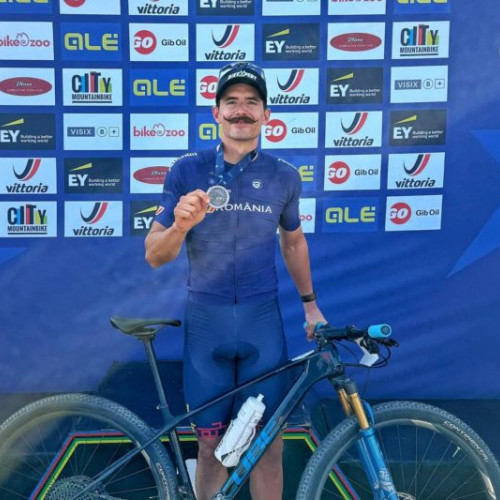 Molnar Ede, medaliat cu bronz la Campionatul European de mountain bike din Gibraltar