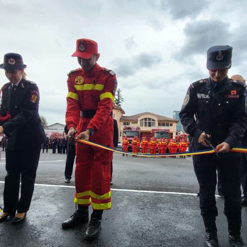 Inaugurarea noului sediu al Inspectoratului pentru Situatii de Urgenta &quot;Horea&quot; din Mureș