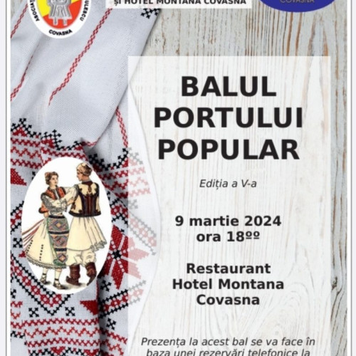 Pregătirile pentru Balul Portului Popular în Covăsna