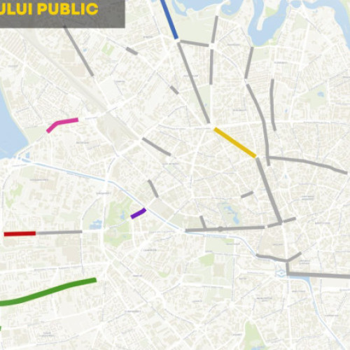 Rețeaua de benzi unice pentru transportul public în Bucureşti se prelungește cu încă 10,55 km. Traseele pe care vor fi amenajate