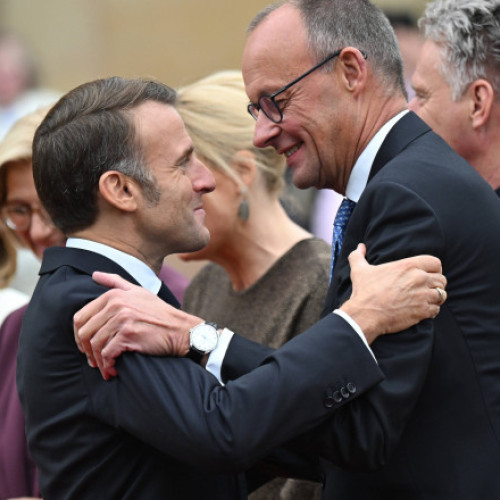 Merz și Macron cer hotărâre împotriva revenirii autoritarismului la aniversarea reunificării Germaniei