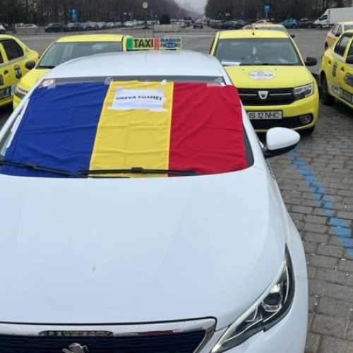 Taximetriștii din Tg. Mureș se solidarizează cu colegii lor din București în greva foamei