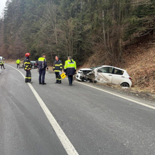 Accident rutier cu 6 răniți în Harghita: 6 persoane au fost victimele unui impact între două mașini