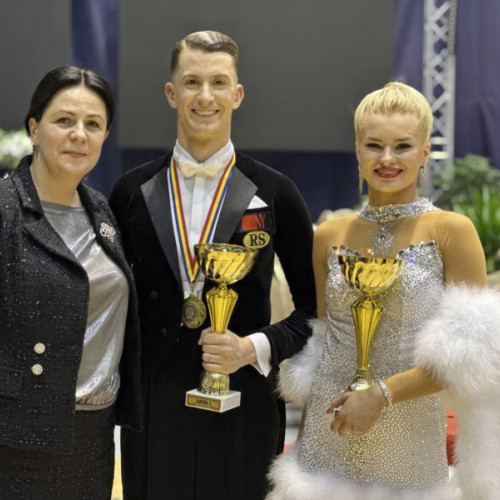 Rareș Cojoc și Andreea Matei au devenit campioni naționali la dans sportiv în cadrul competiției de la Tg.Mureș