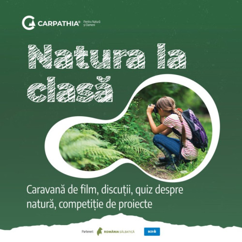 Proiectul 'Natura la clasă' ajunge în zeci de localităţi din Munții Făgăraș pentru elevii claselor IV-VII