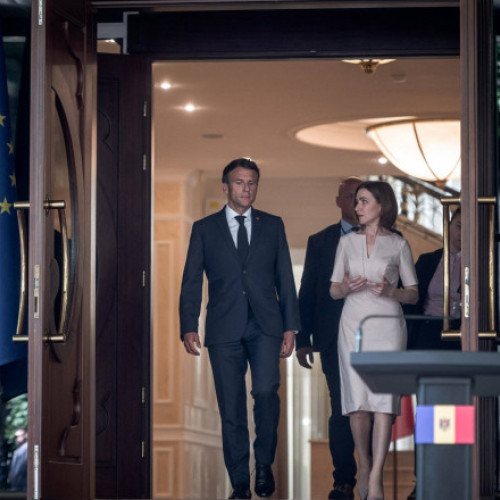 Maia Sandu și Emmanuel Macron vor semna acorduri la Paris pentru apărarea Republicii Moldova