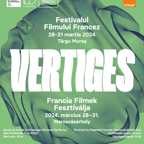 Festivalul Filmului Francez, program și locuri disponibile la Târgu Mureș - Program complet și prețuri pentru bilete la Muzeul Județean Mureș pentru cel mai recent eveniment de film francez