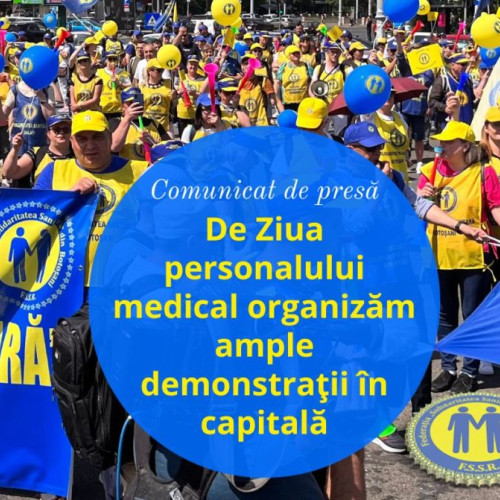 Protest amplu al sindicaliștilor din sănătate, așteptat în Capitală