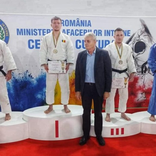 Jandarmul din Mureș a câștigat medalia de aur la Campionatul de judo al M.A.I.