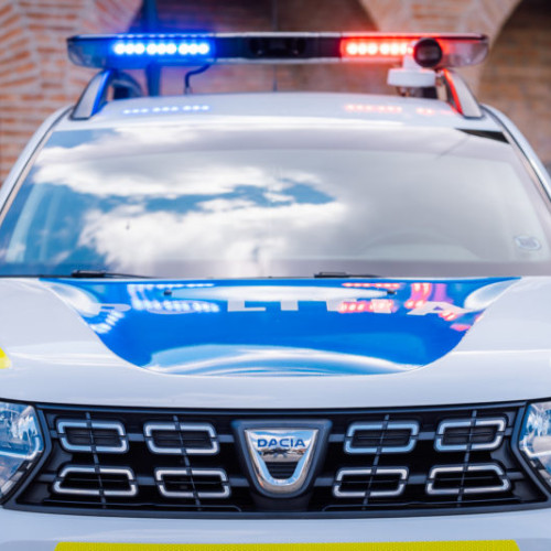 Căţelul Lord, vedeta Ziua Poliţiei de la Târgu Mureş