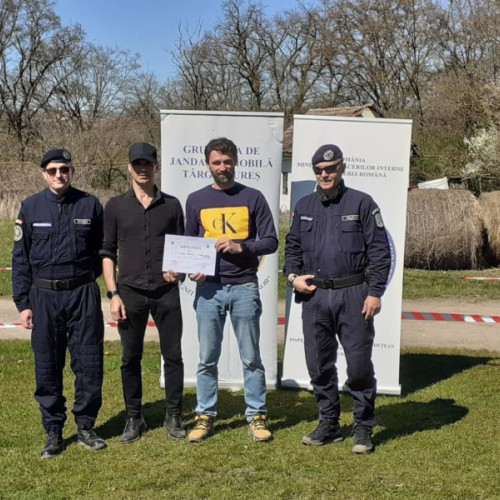 Cupa Presei la Tir cu Arma la Jandarmeria Română în Poligonul Sângeorgiu de Mureș