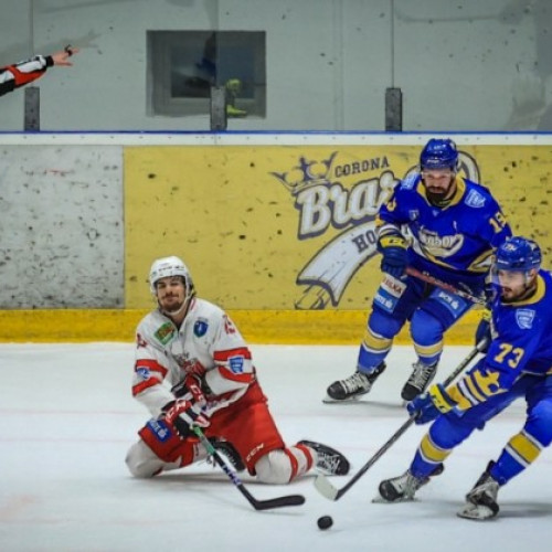 Brașovul încheie Hochei Club Gheorgheni în Erste Liga: Victoria decisivă pentru accederea în semifinalele lui Corona