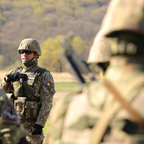 Exercițiul militar multinațional „Red Scorpions” se desfășoară în localitatea Cincu din județul Brașov