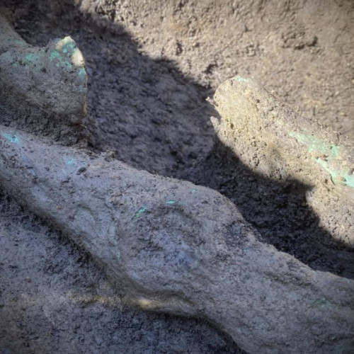 Descoperire arheologică de 4000 de ani în județul Mureș: Depozitul de la Sânișor, primul tezaur din această perioadă documentat în județul Mureș