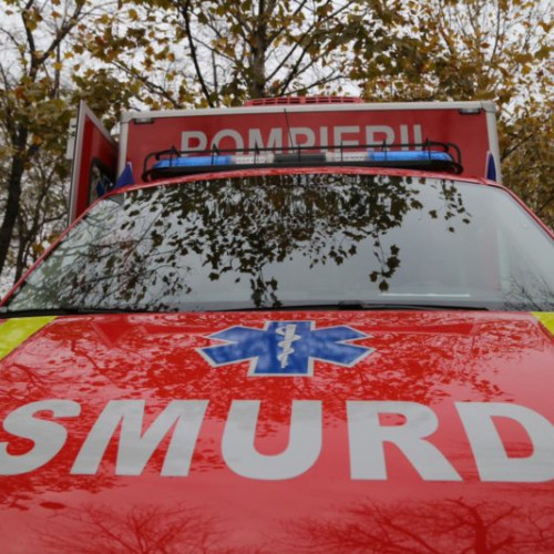 Accident grav în Vlăhița: Trei bărbați transportați la spital după un accident rutier pe DN13A