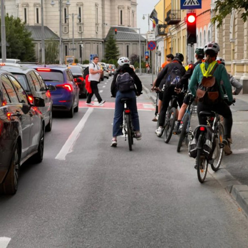 Proiectul pilot Bici Bus s-a lansat astăzi în Târgu Mureș