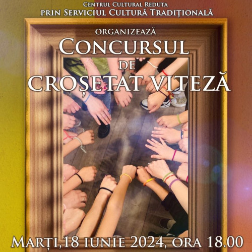 Concurs de croșetat la Proiectul &quot;Artizanii Redutei&quot;