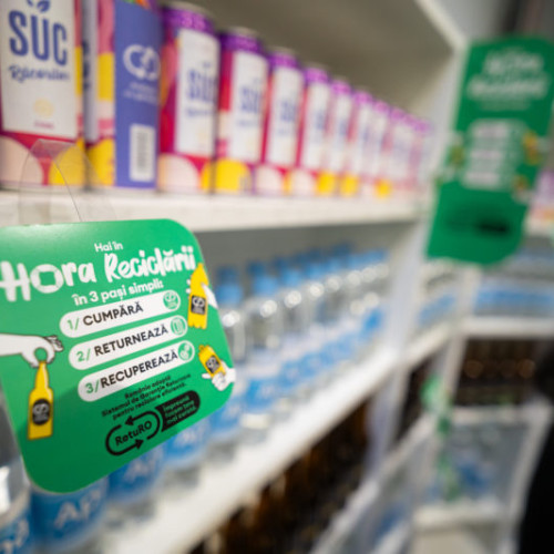 Sistemul Garanție-Returnare a reciclat 85% din ambalajele colectate în primele șase luni