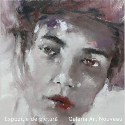 Expoziția este o invitație a artistului de a căuta mesajele din privirile portretelor feminine